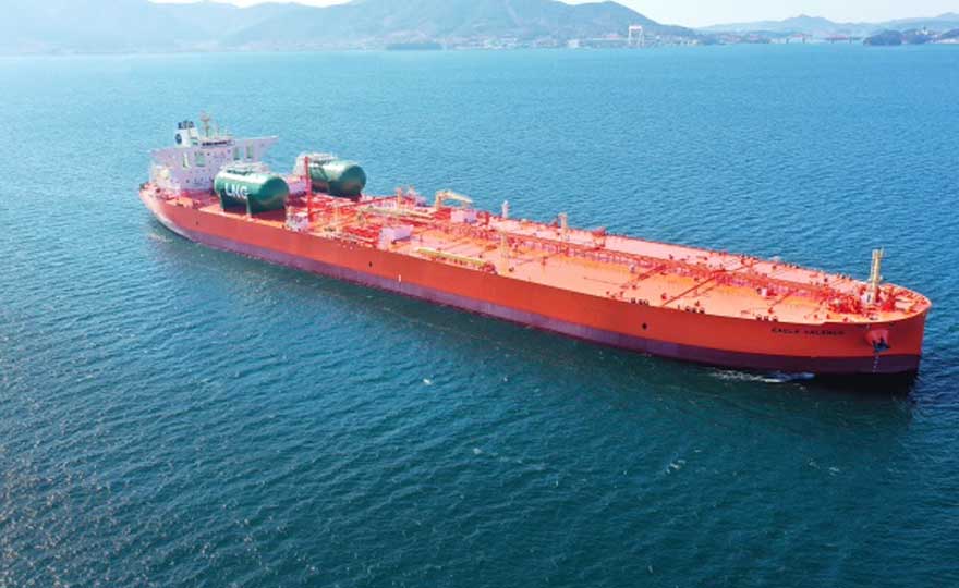 One of the world’s first Dual-Fuel VLCCs unveiled in South Korea