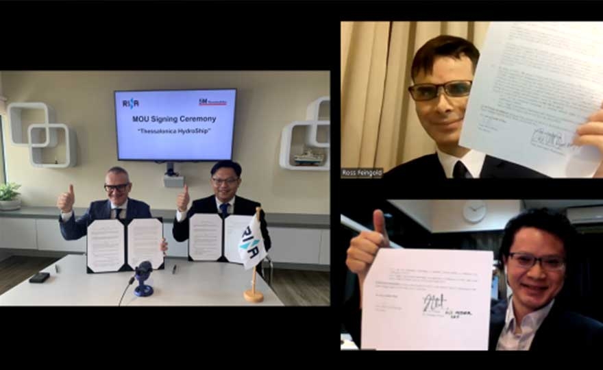 RINA and 5M Renewables sign MOU to develop the Floating Green Hydrogen Vessel Project