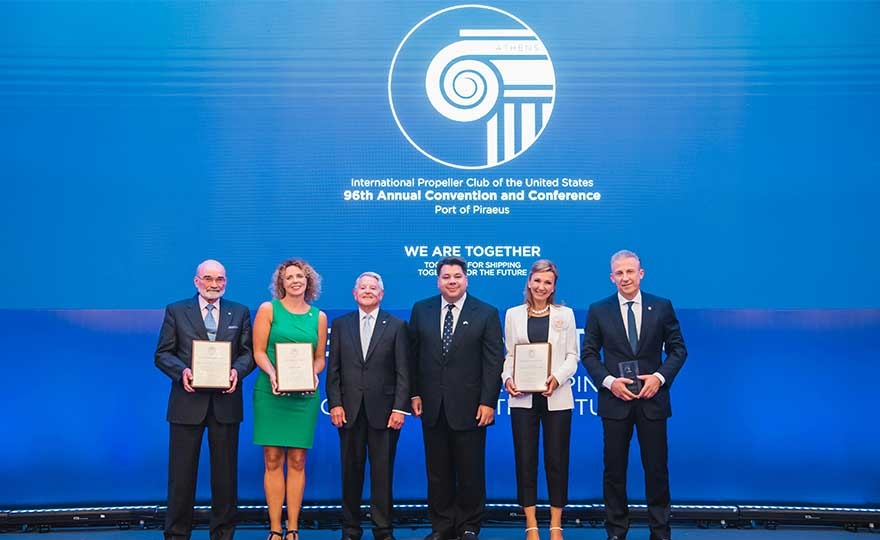 The 96th Annual Convention and Conference of the International Propeller Club of the United States opens in Athens