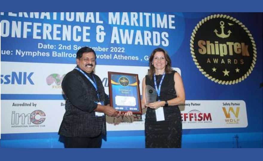 GAC named ‘Best Ship Agent’ at 16th ShipTek International Awards