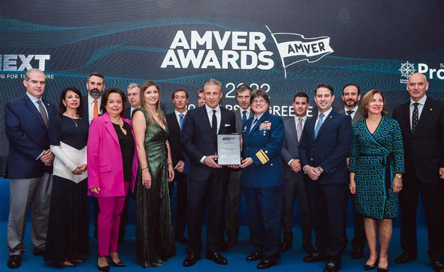247 Greek-owned shipping companies and their 1,976 vessels honored for their participation in the AMVER program