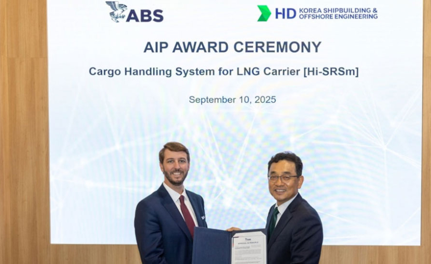 ABS Approves LNG and Ethane Cargo Handling Systems from HD KSOE